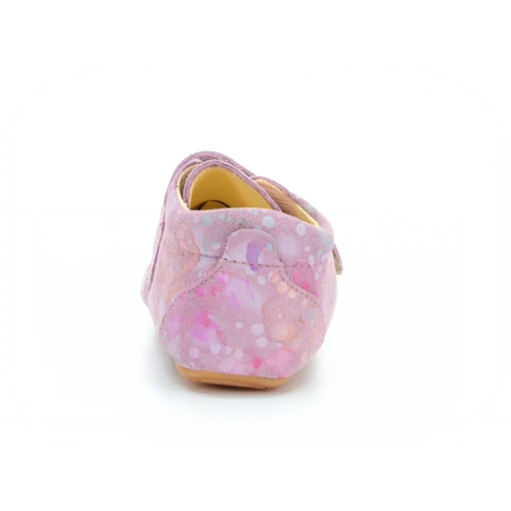 Froddo Flowers G1130017-2 (Prewalkers) rosa Lauflernschuhe mit Blumendruck