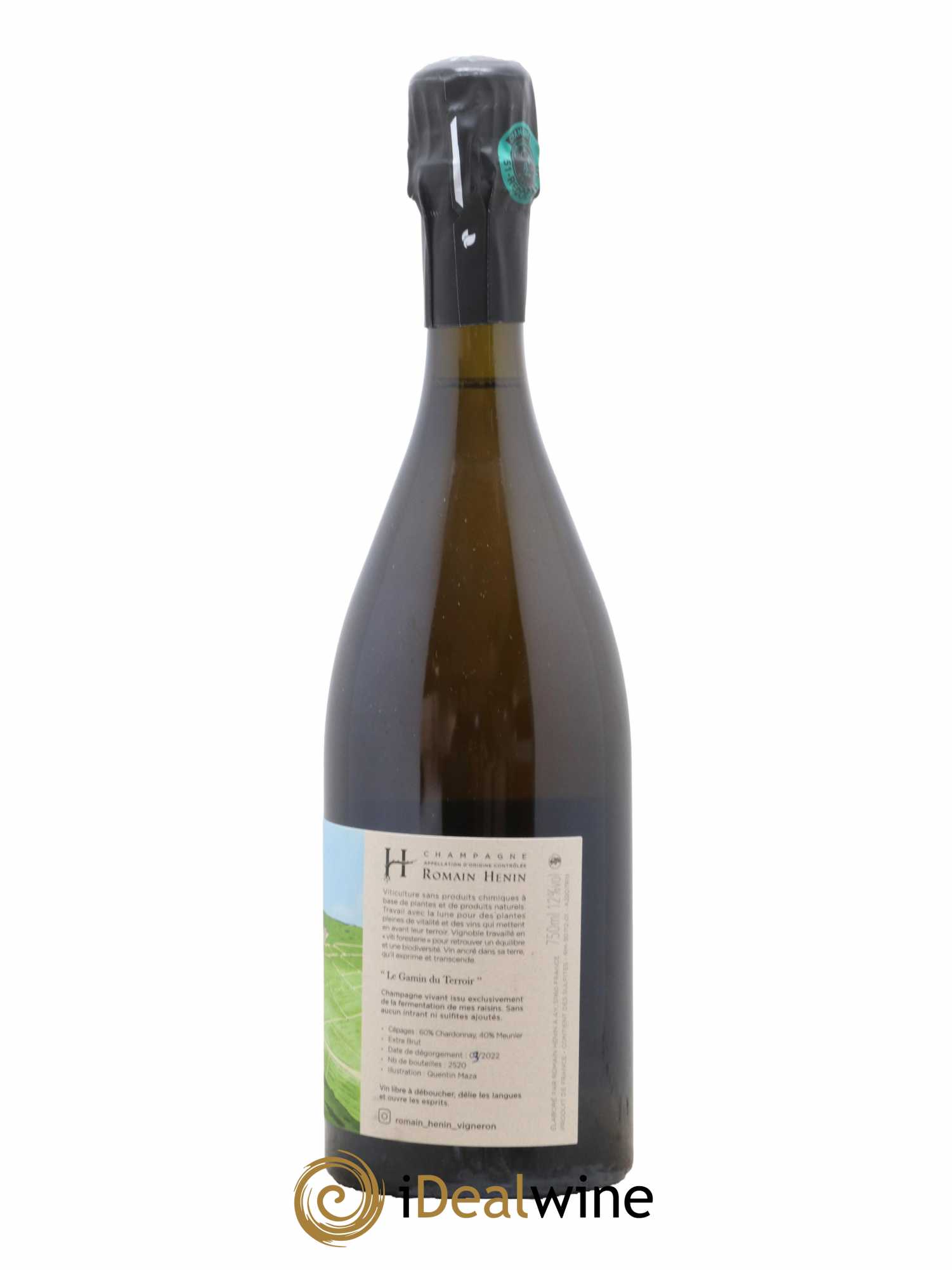 Gamin du Terroir Romain Henin   - Lot de 1 Bouteille