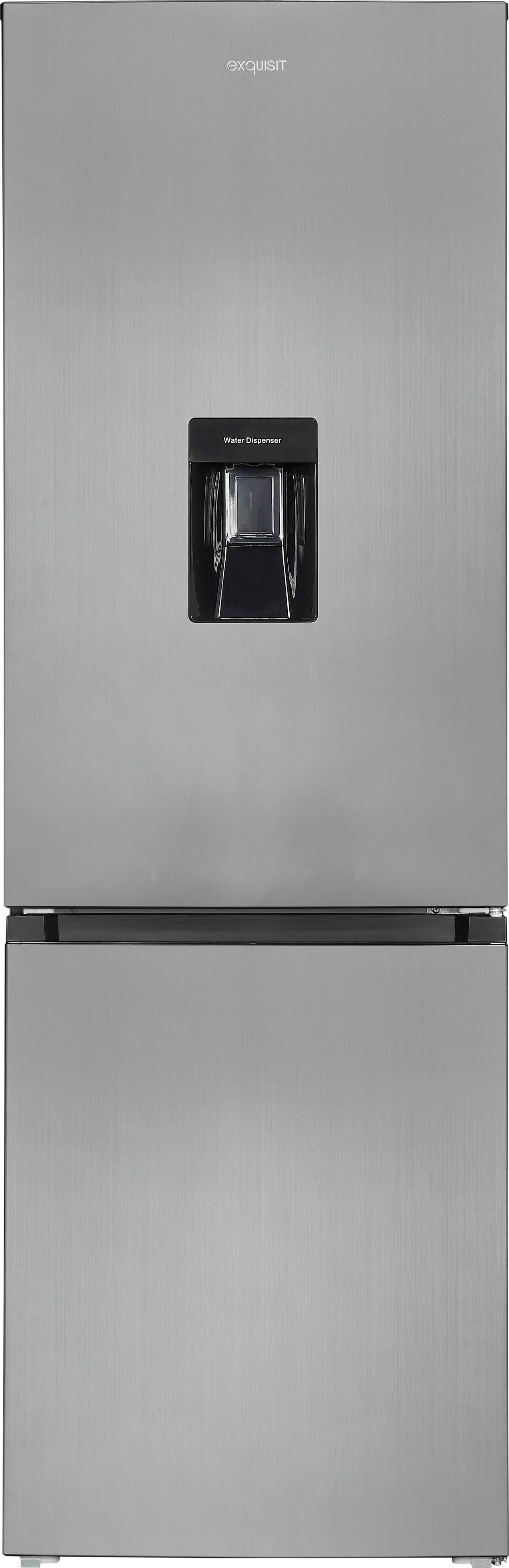 exquisit Kühl-/Gefrierkombination KGC320-95-E-WS-040C, 185,8 cm hoch, 60 cm breit
