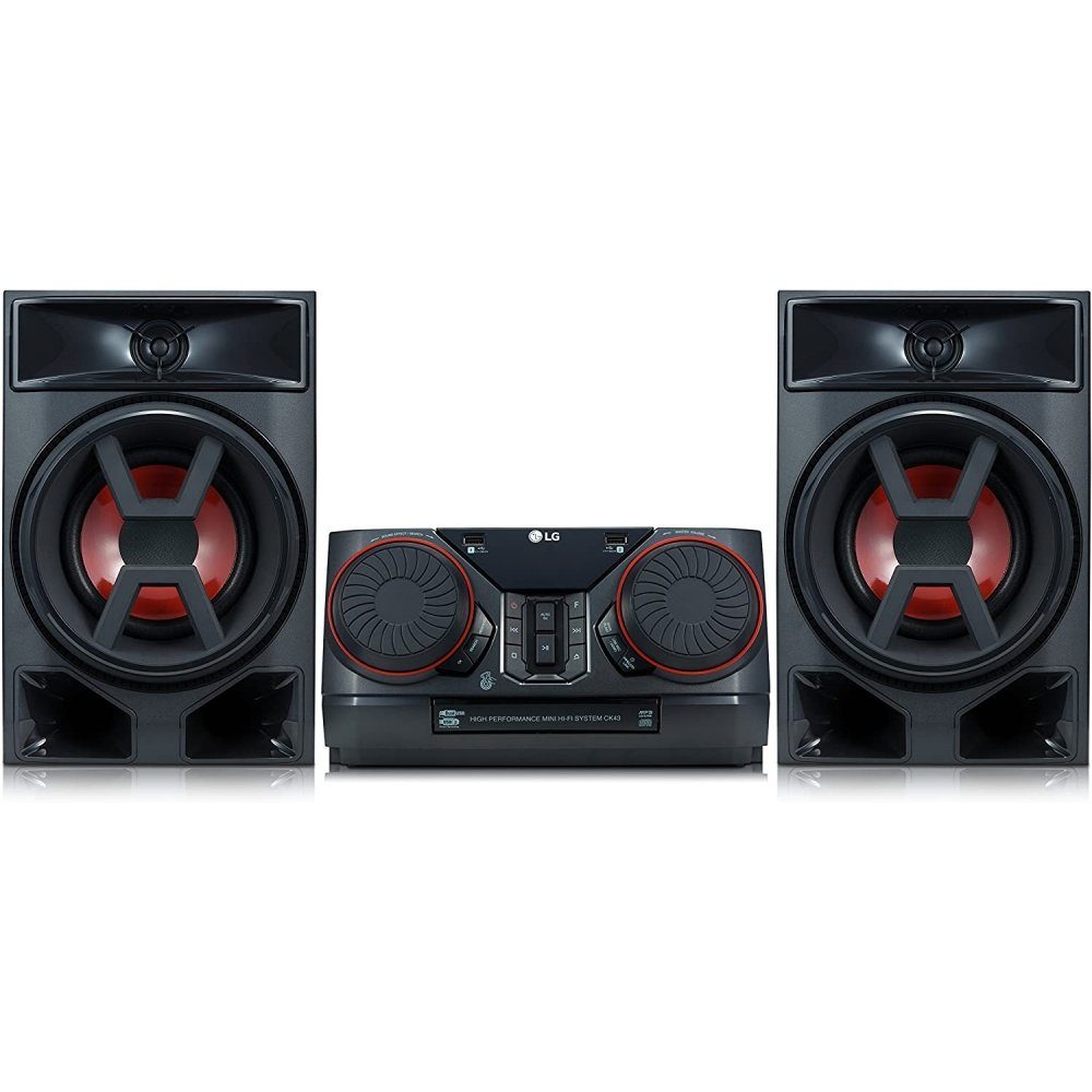 LG XBOOM CK43 - Mini HiFi System - schwarz Microanlage