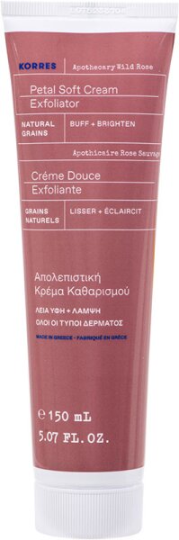 KORRES Apothecary Wild Rose Sanfte Peeling-Creme Gesichtspeeling