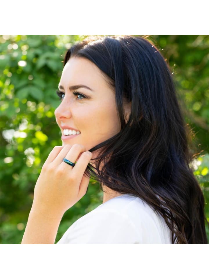 Bungsa Ring in Blau günstig kaufen