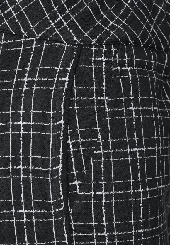 Street One Karierte Loose Fit Hose