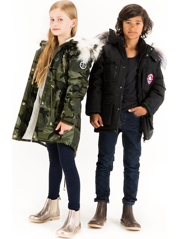 HULABALU Parka in Schwarz günstig kaufen
