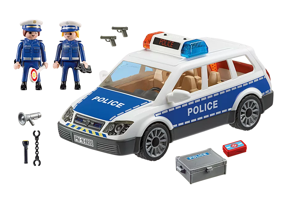 Polizei-Einsatzwagen
