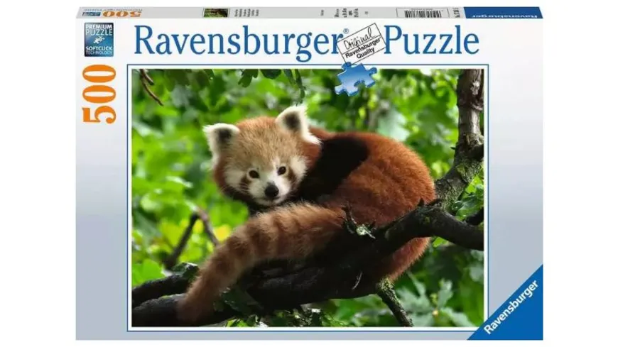 Ravensburger Puzzle - Süßer roter Panda, 500 Teile