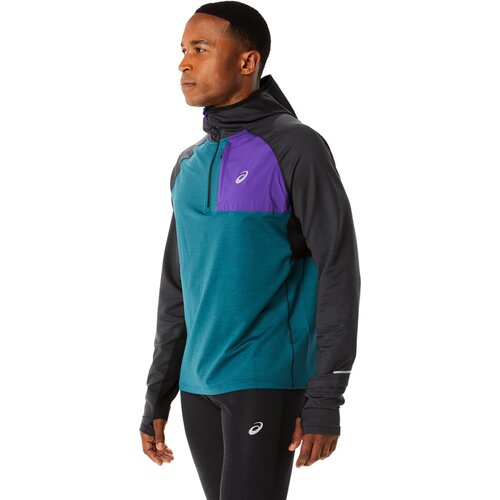 HERREN T-SHIRT WINTER RUN LS HOODIE