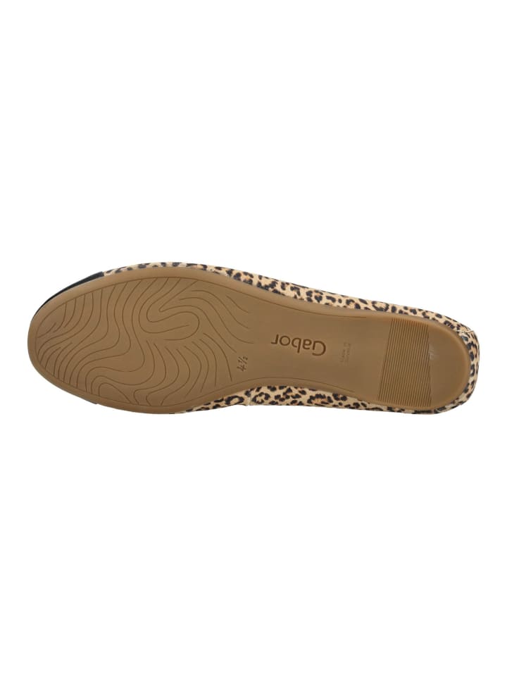 Gabor Ballerinas in Leopard günstig kaufen