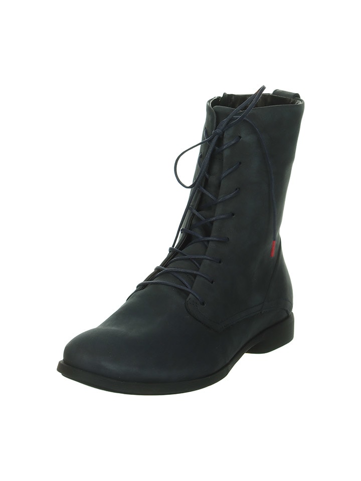 Think! Leder-Boots in Dunkelblau günstig kaufen