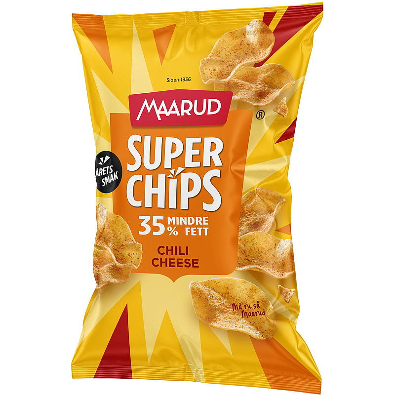 Maarud Superchips 140 g Chili cheese Maarud