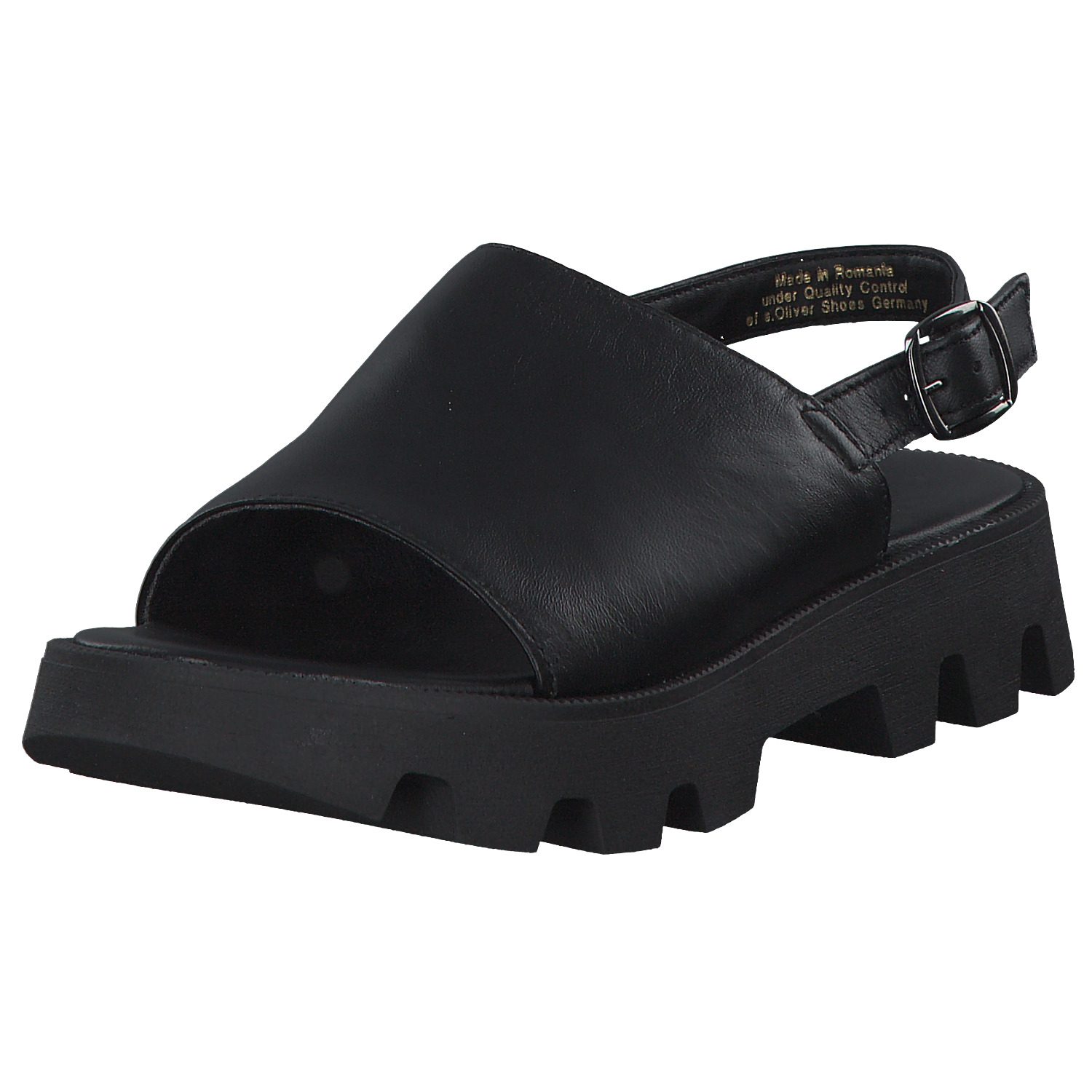 s. Oliver 28211, Keilsandaletten, Damen, black