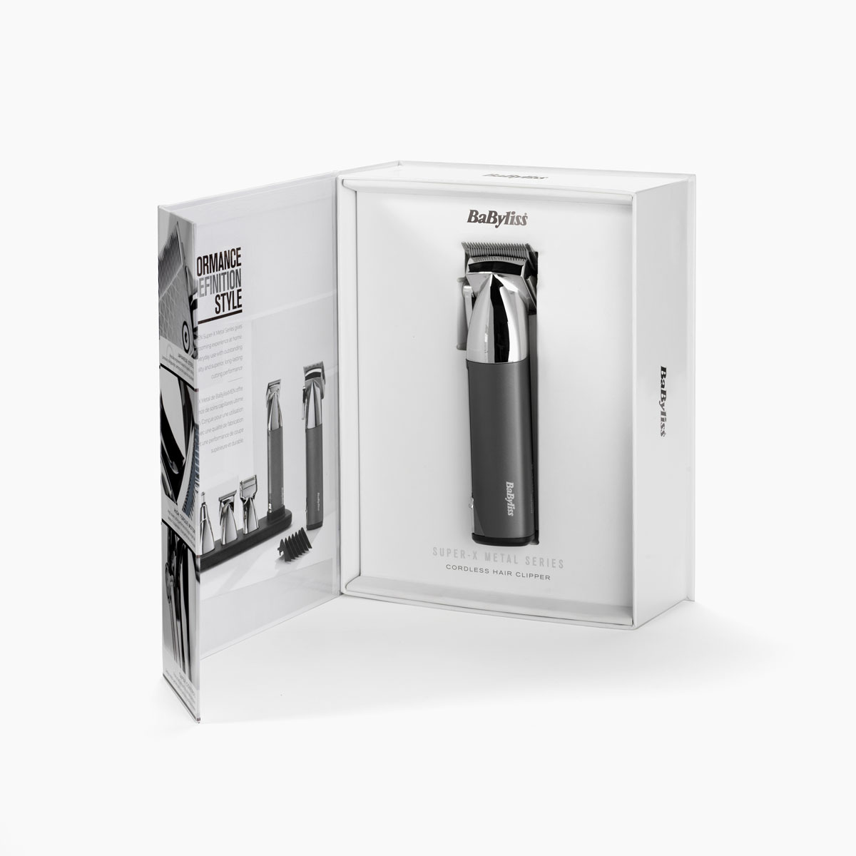 Tondeuse cheveux sans fil Super-X Metal Series