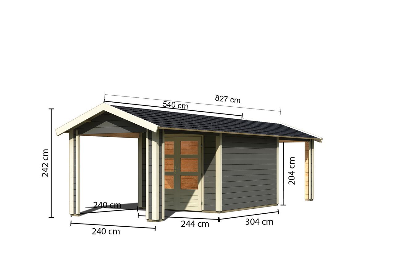 Karibu Gartenhaus 
