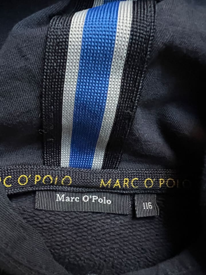 Marc O'Polo Junior Sweatshirt in Dunkelblau günstig kaufen 116