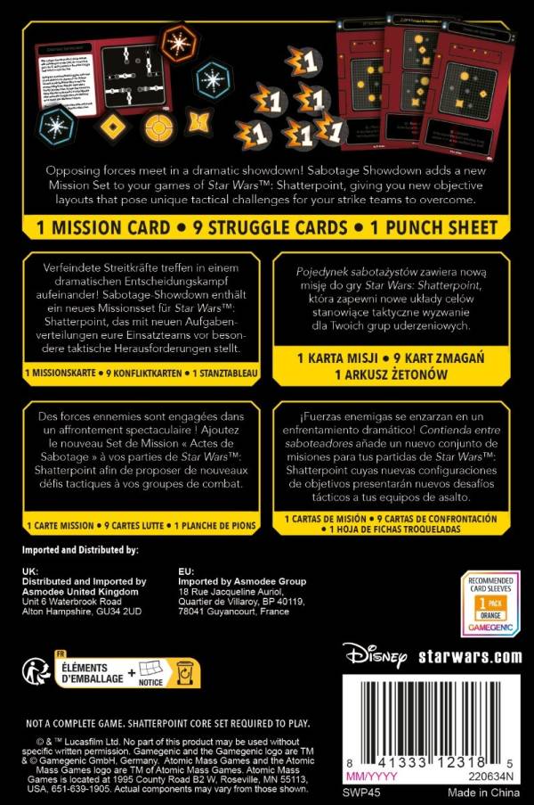 Star Wars: Shatterpoint - Sabotage Showdown Mission Pack (Erw.)