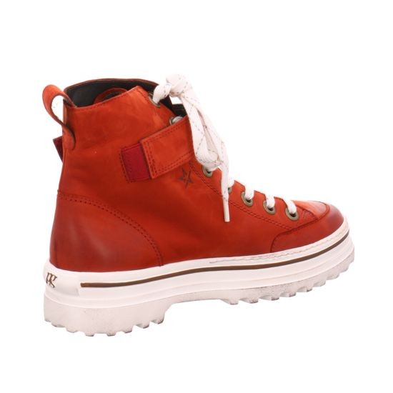 PAUL GREEN Stiefeletten rot ROYAL NUBUK pumpkin