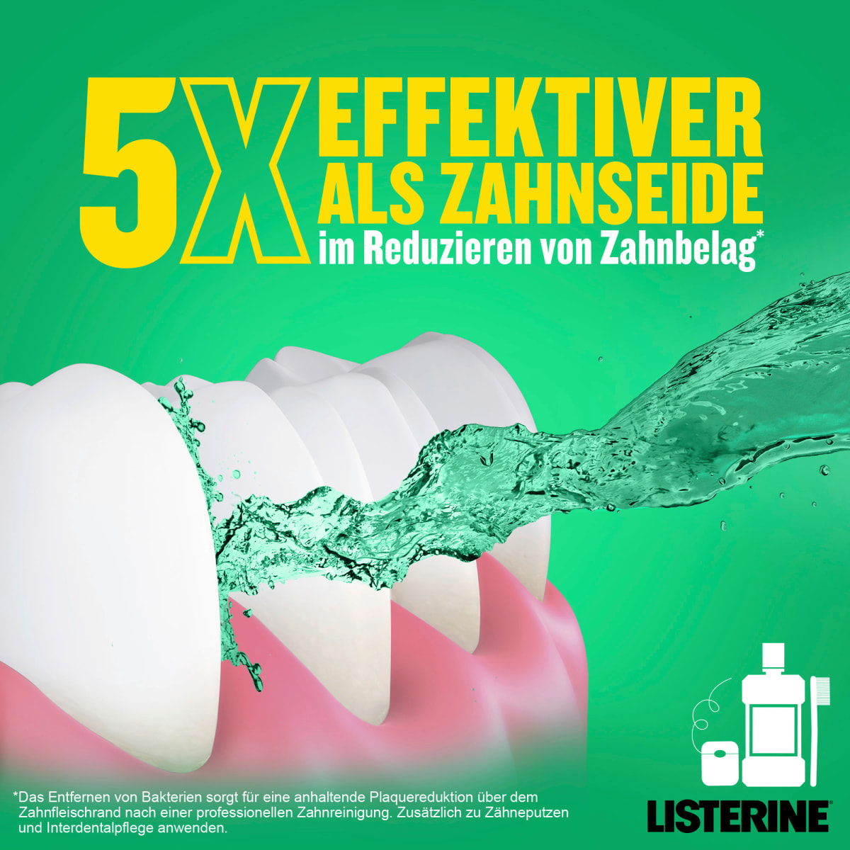 Mundspülung Total Care Zahnfleischschutz XXL Größe, 1 l