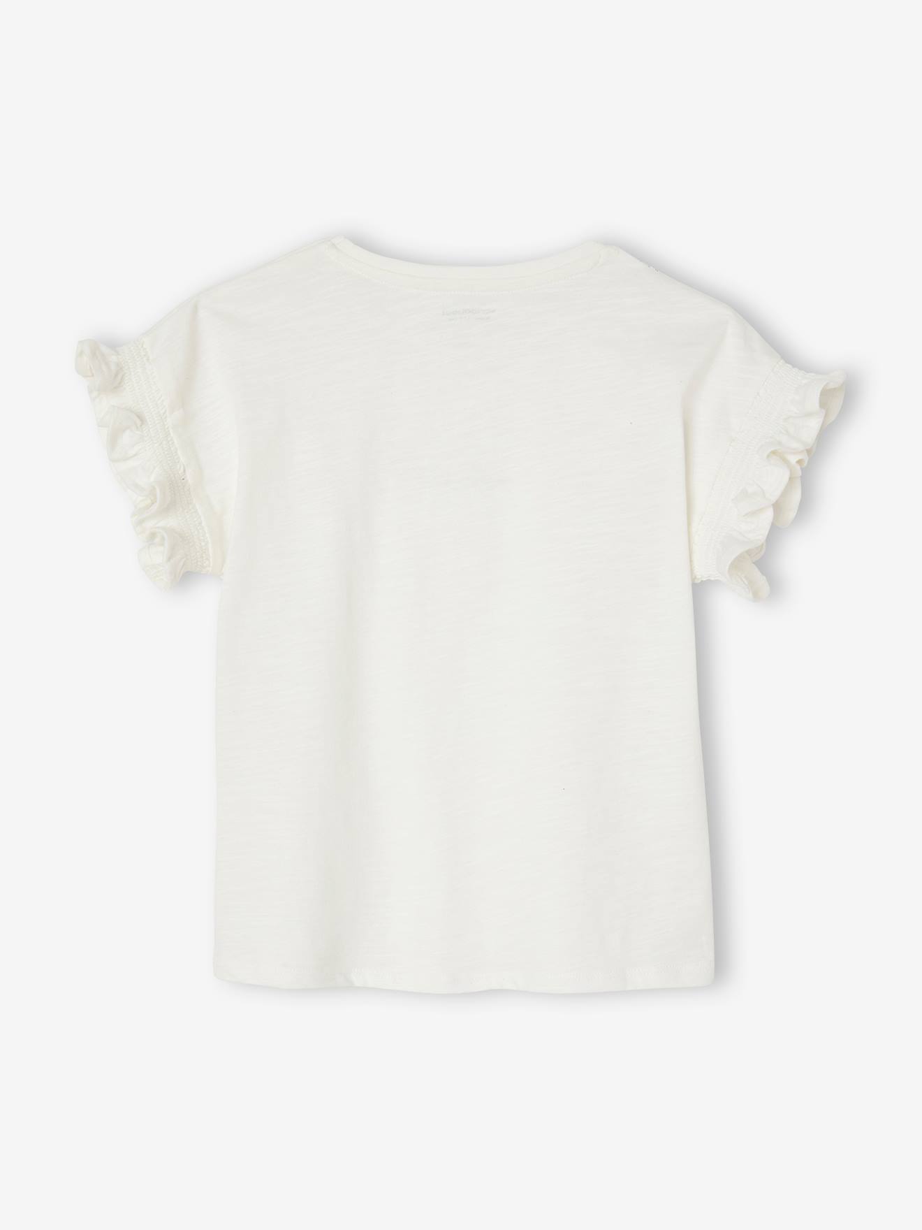 T-shirt fille brodé 