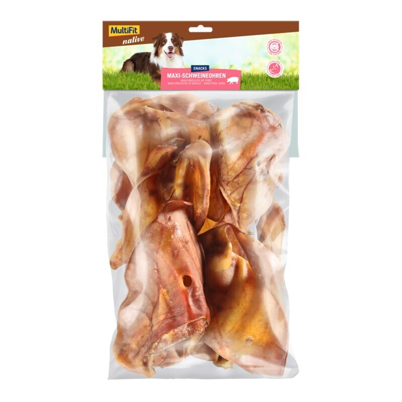 MultiFit Snacks MultiFit Schweineohren XL 5 Stück