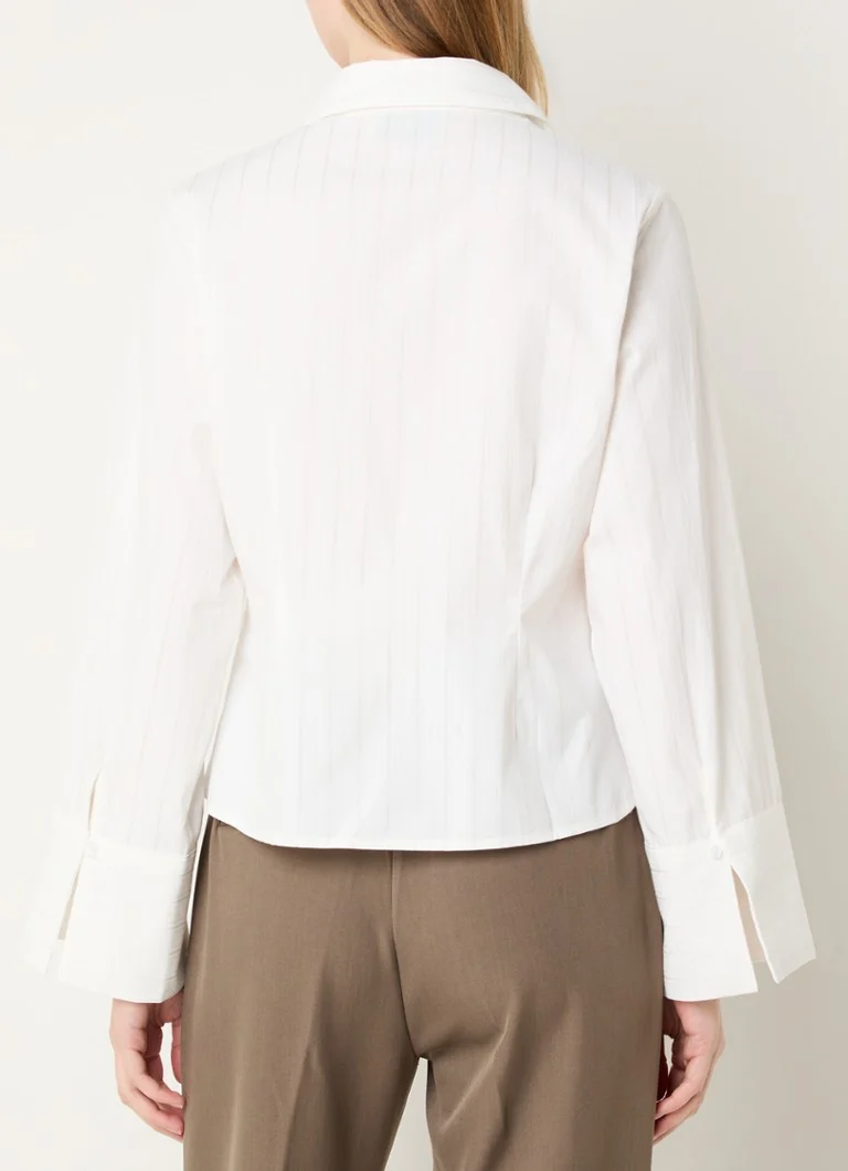 Neo Noir Rosa blouse with stripe print