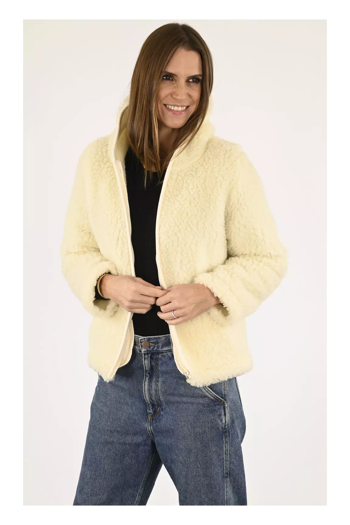 La Canadienne Gilet Femme couleur blanc