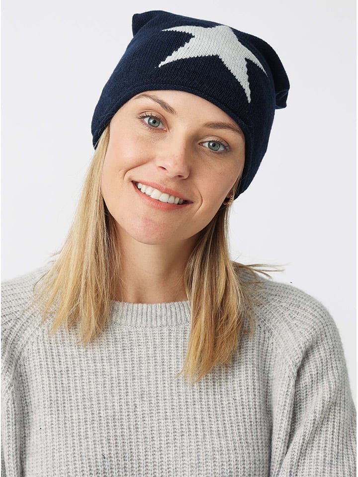 Zwillingsherz Beanie in Schwarz günstig kaufen onesize