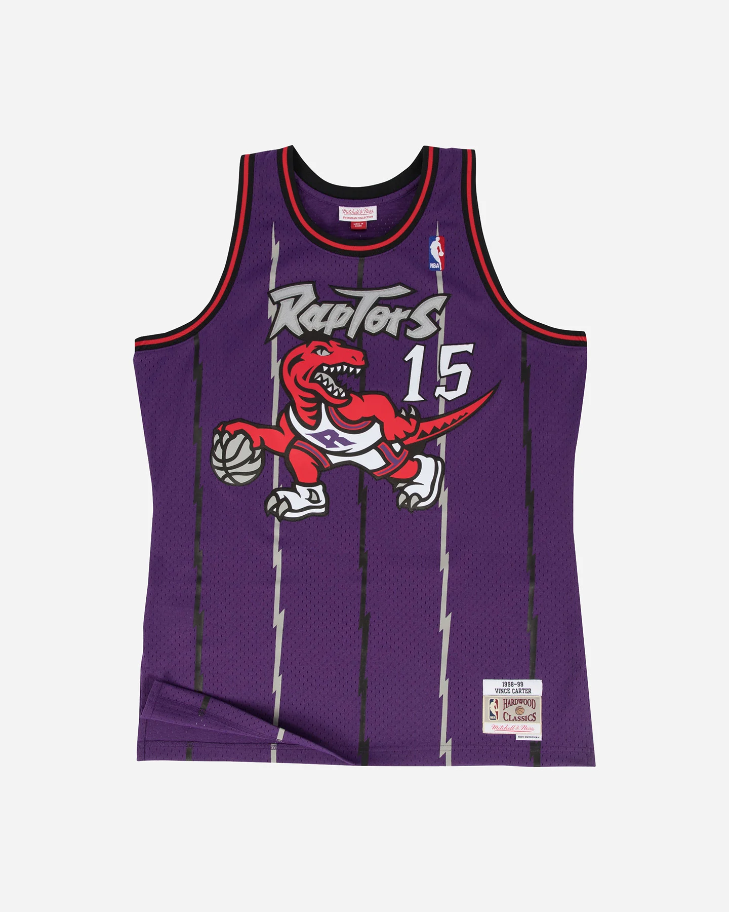 Canotta Basket Mitchell&amp;ness Nba Toronto Raptor Vince Carter '98 Icon M SMJYGS18214-TRAPURP9
