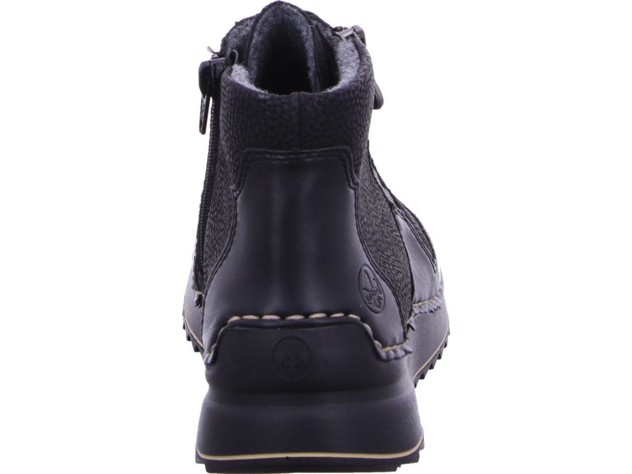 RIEKER Winterstiefel schwarz