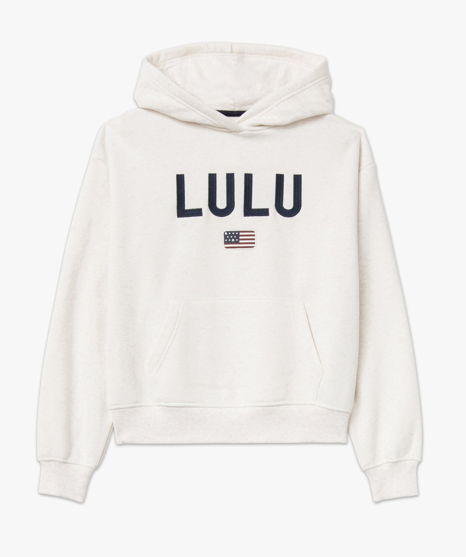 Sweat à capuche en molleton doux femme - LuluCastagnette beige | GEMO