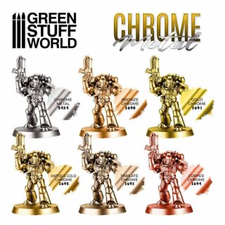 Chrome Paint -  Gold (17ml)
