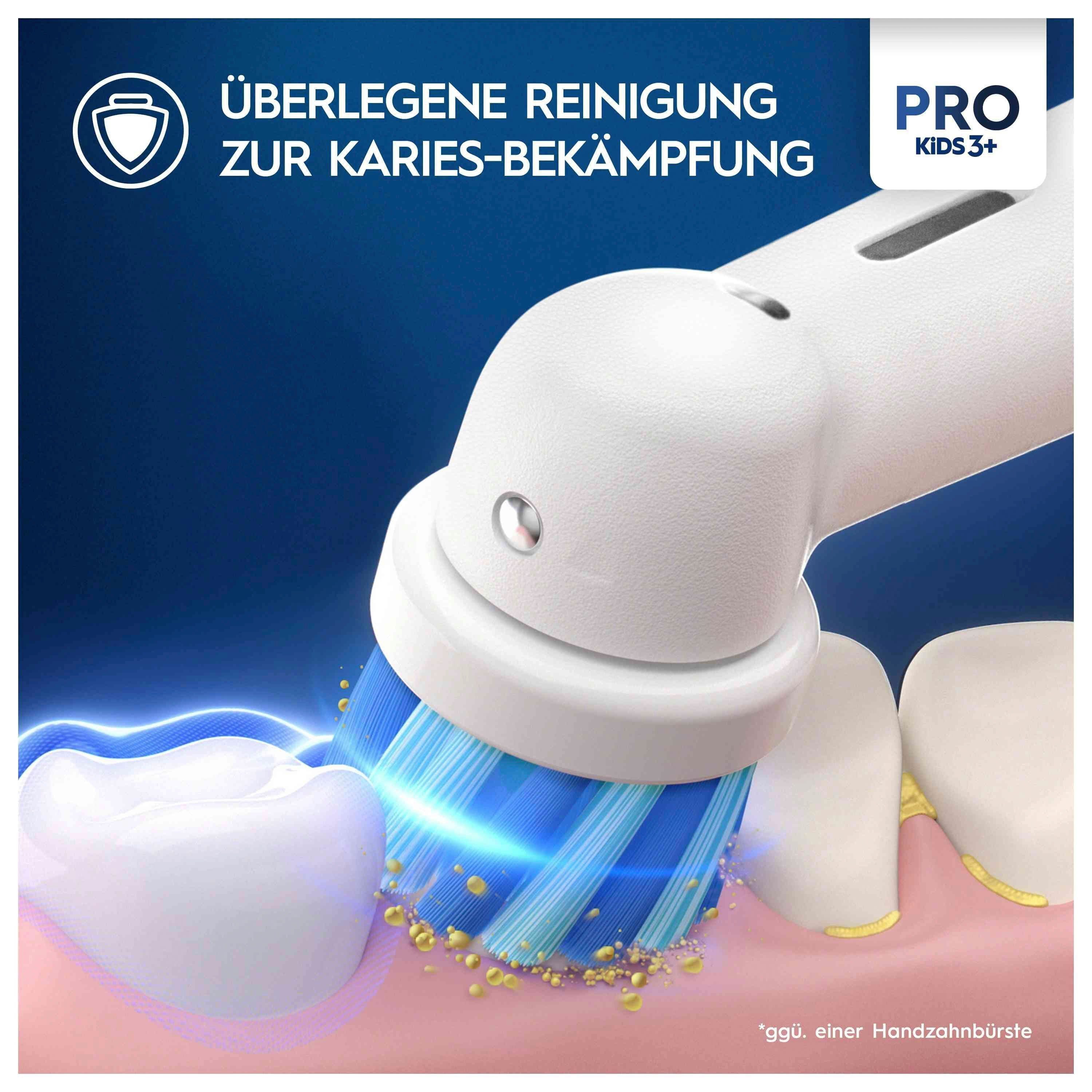 Oral-B Aufsteckbürsten Spiderman, extra weiche Borsten