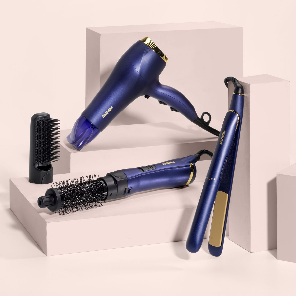 Brosse soufflante Midnight Luxe
