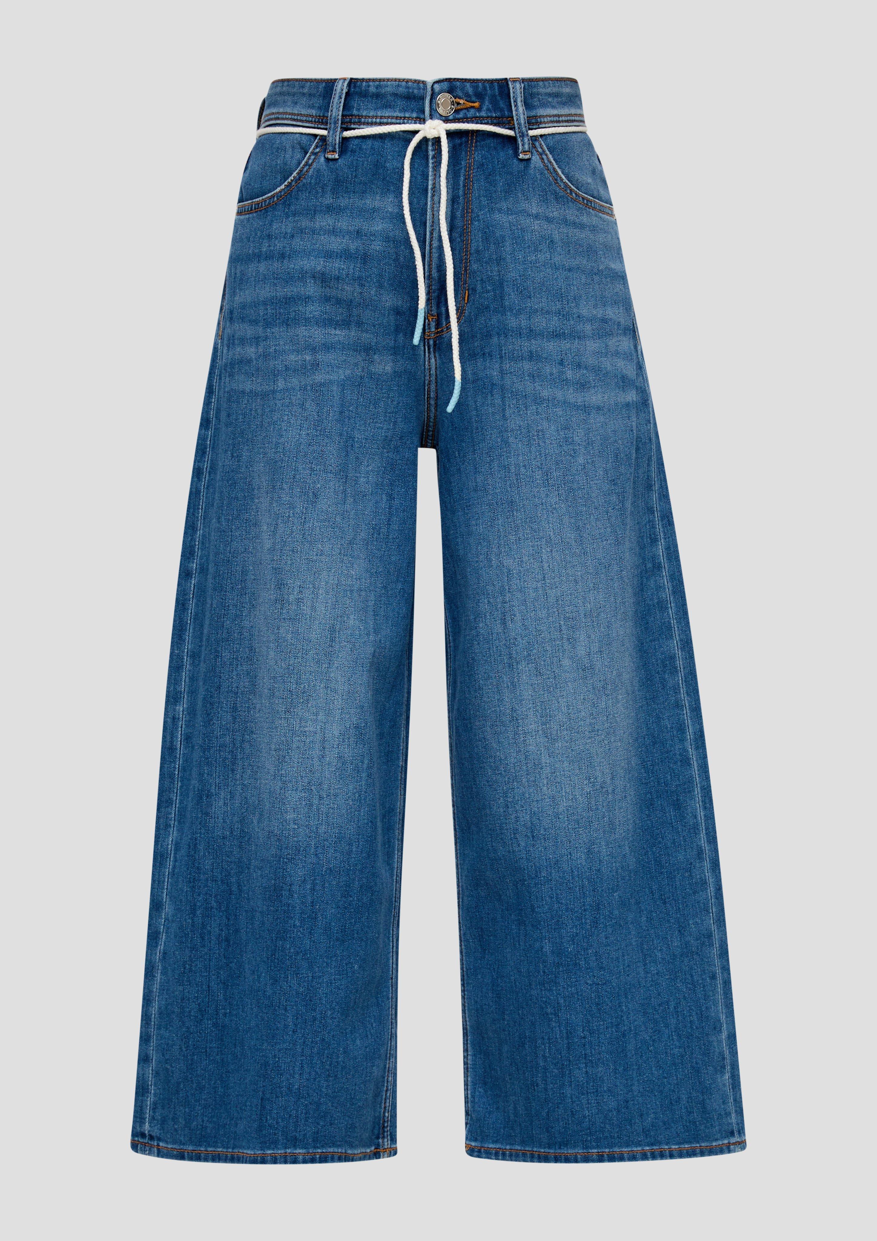 Jeans-Culotte Suri / Regular Fit / High Rise / Wide Leg  2137966-56Z4