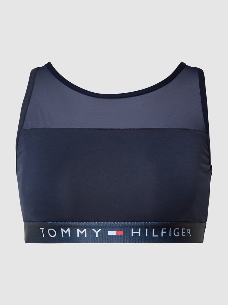 Bustier mit Racerback in marineblau