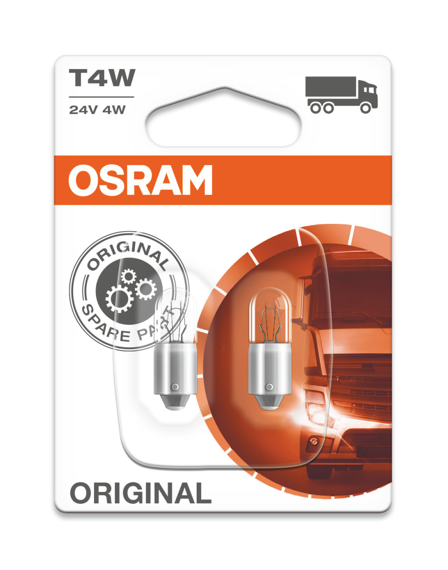 OSRAM Original T4W 24 V, 1 Stück - ATU