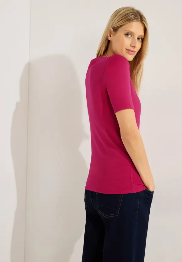 CECIL T-Shirt in Unifarbe