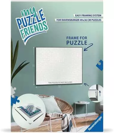 Puzzle-Rahmen schwarz