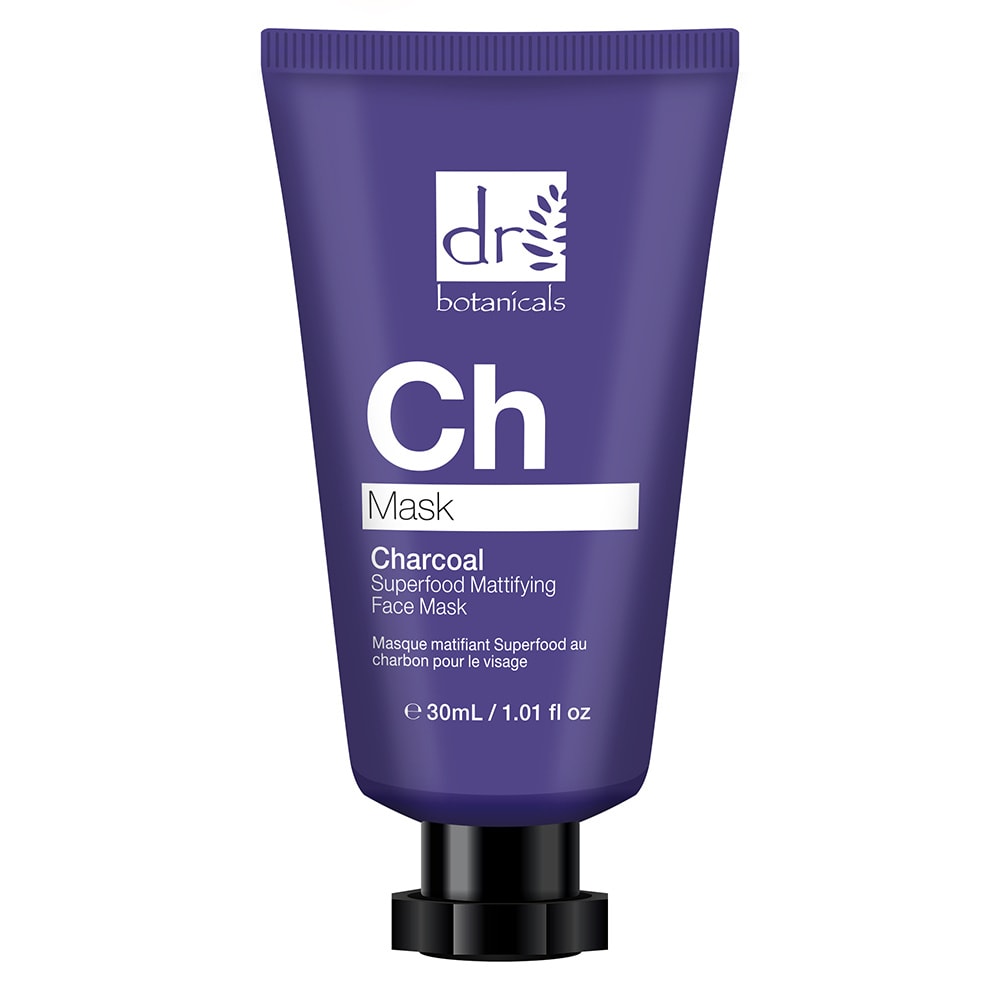 apothecary by dr botanicals Masque Visage Matifiant Superfood au Charbon Masque Visage