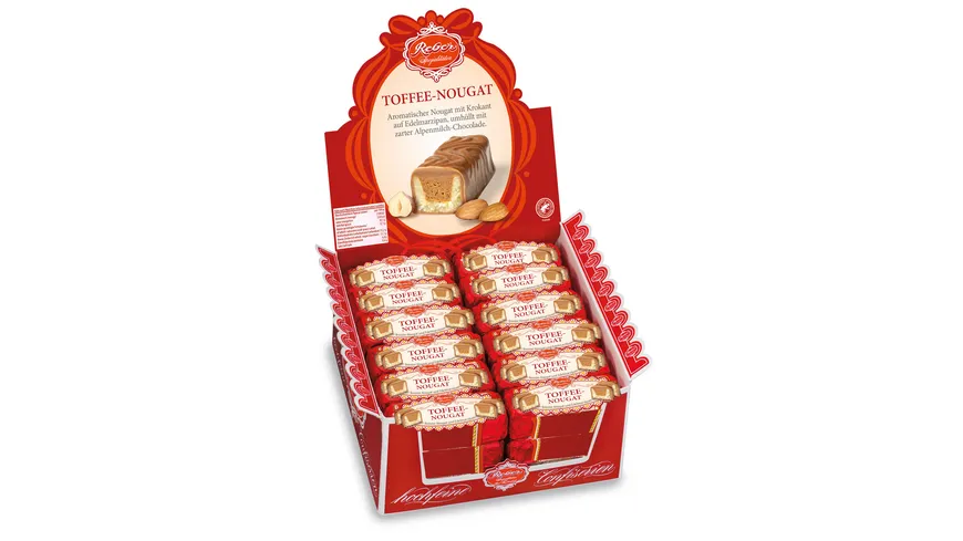 Reber Toffee Nougat Pasteten 1 Stück 49 g