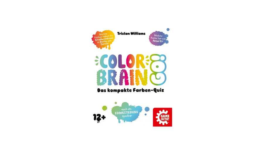 Game Factory - Color Brain Go Erweiterung Das Party-Quiz für Farb(be)kenner