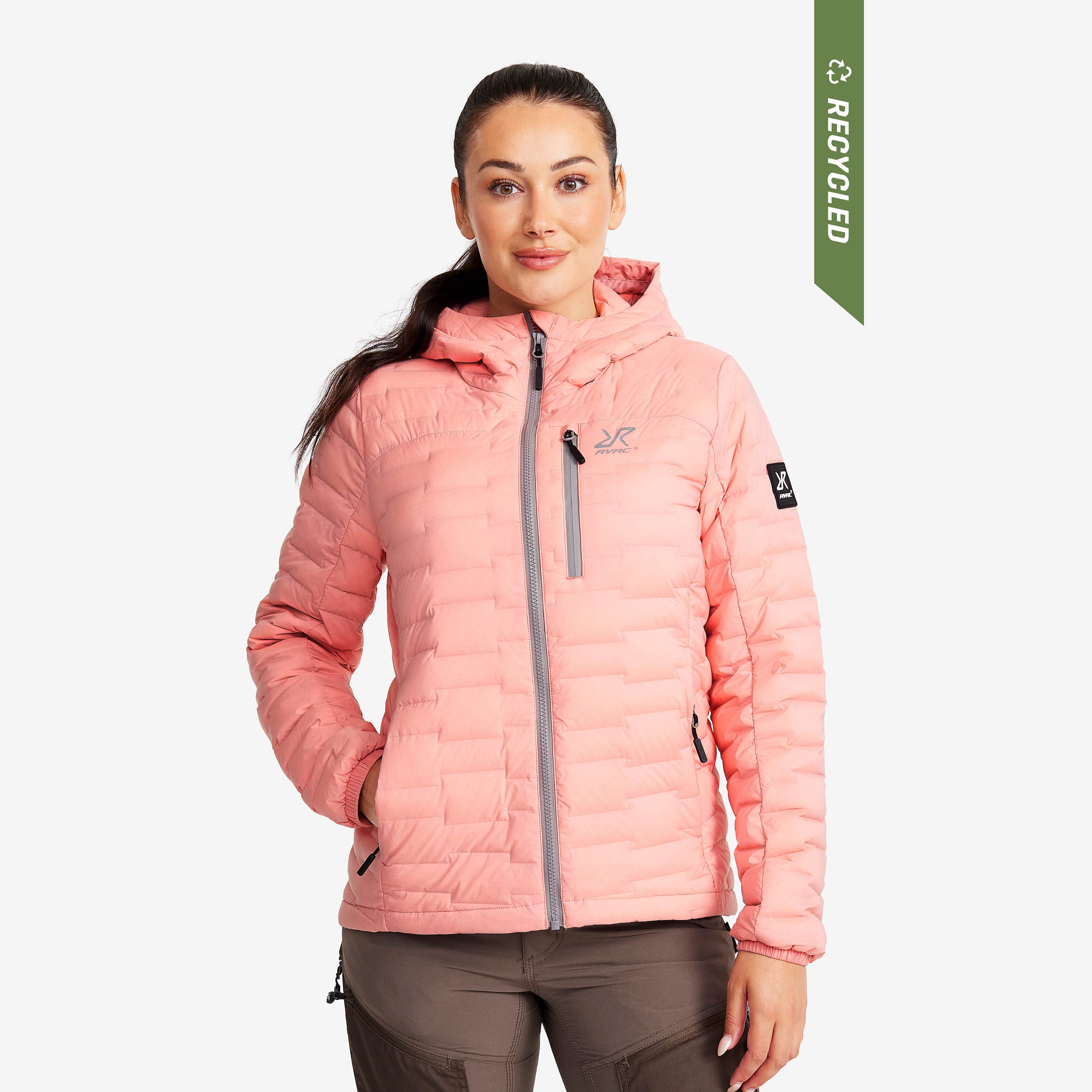 Flex Stretch Down Jacket Femme Blush