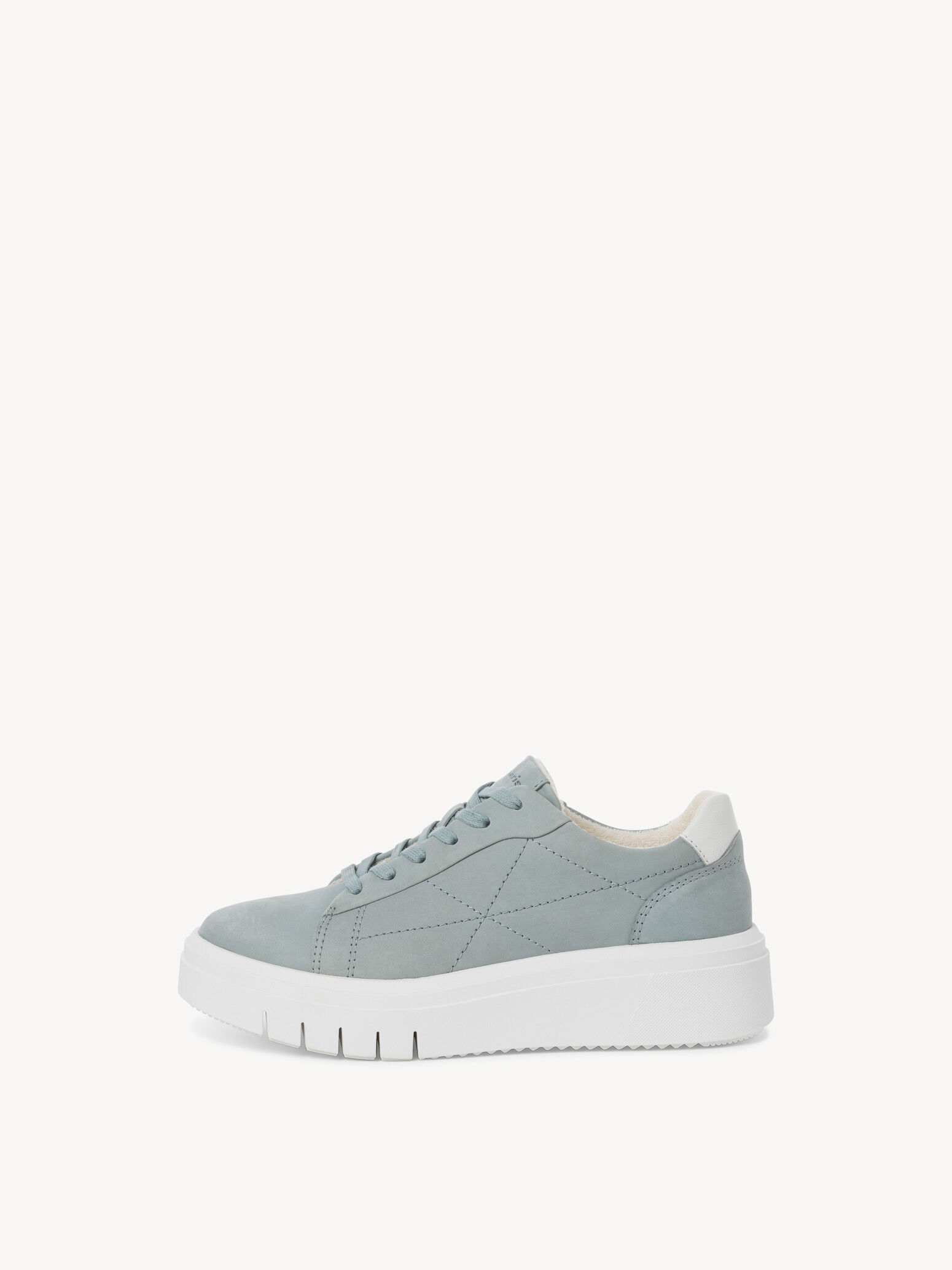 Basket en cuir - bleu