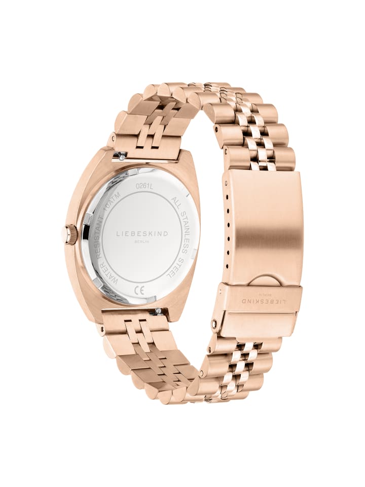LIEBESKIND BERLIN Armbanduhr in roségold günstig kaufen onesize