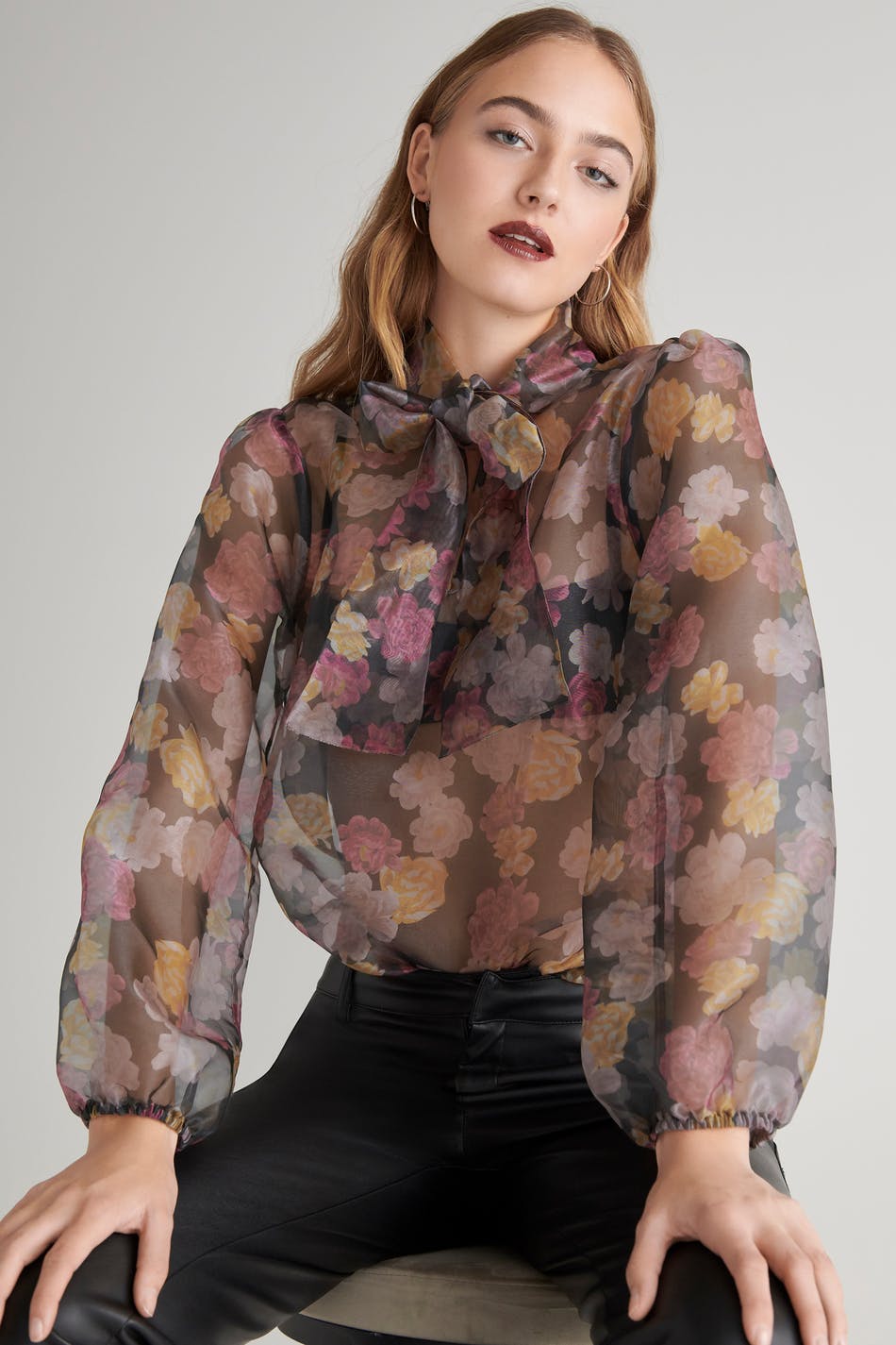Suzy organza blouse