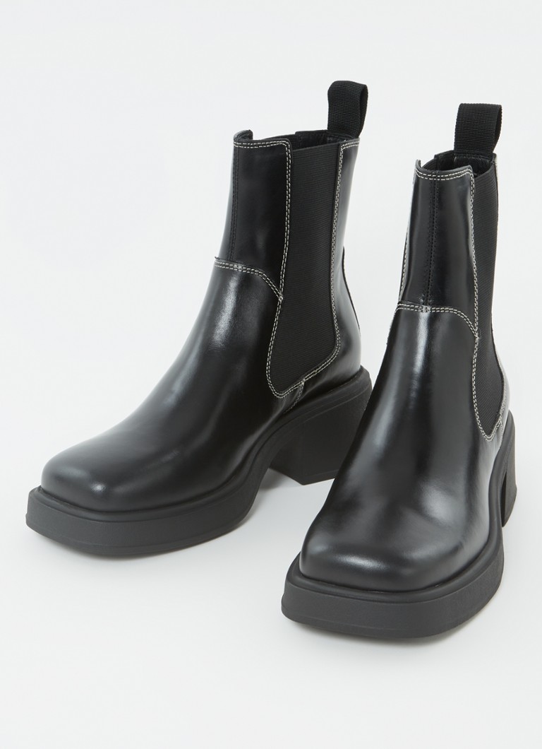 Vagabundo Zapateros Dorah bottines chelsea van leer