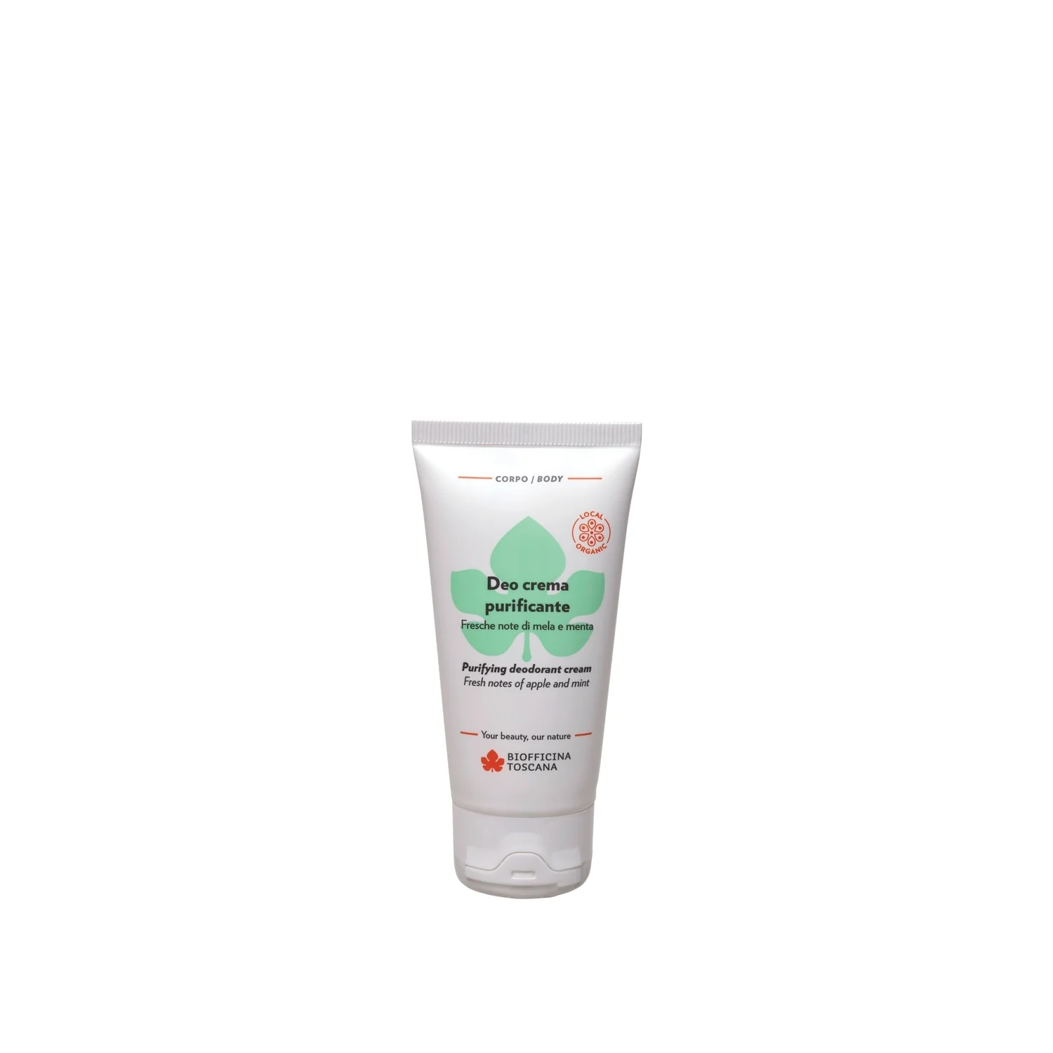 Crema desodorante corporal purificante - Desodorante en crema