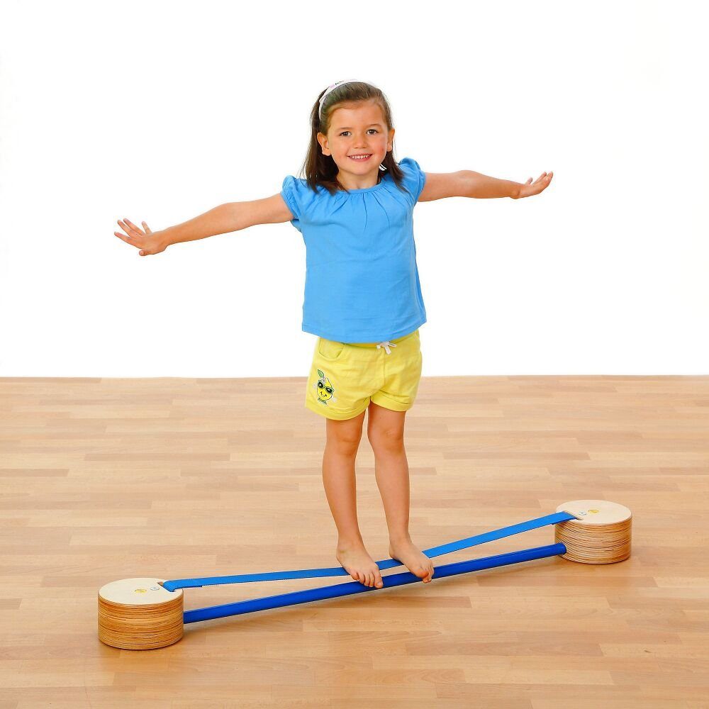 Erzi® Slackline Slackspot Basic, Hohe Sicherheit durch geringe Balancierhöhe (10 cm)