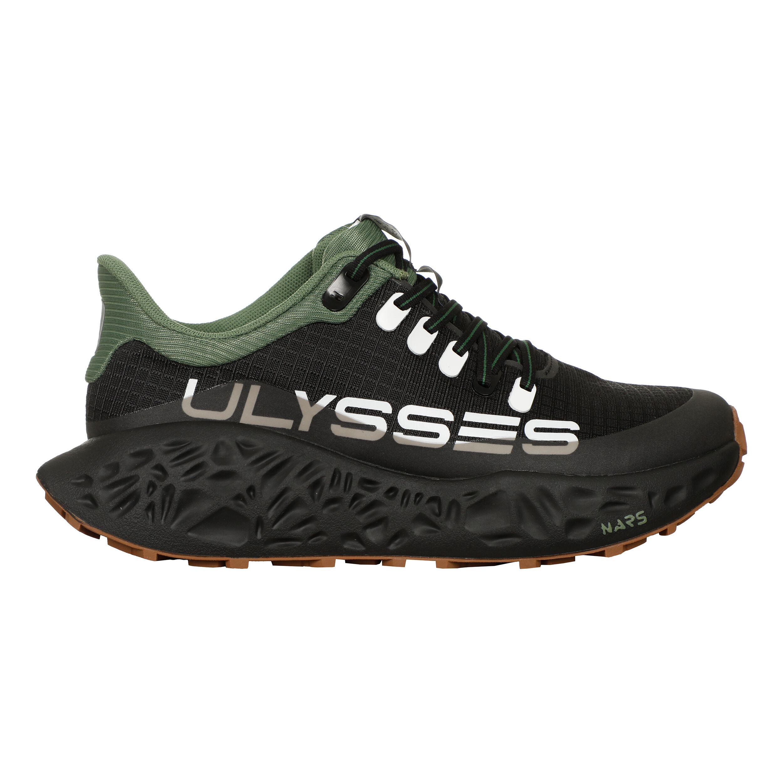 Maikoh Trailschuh - Schwarz, Oliv