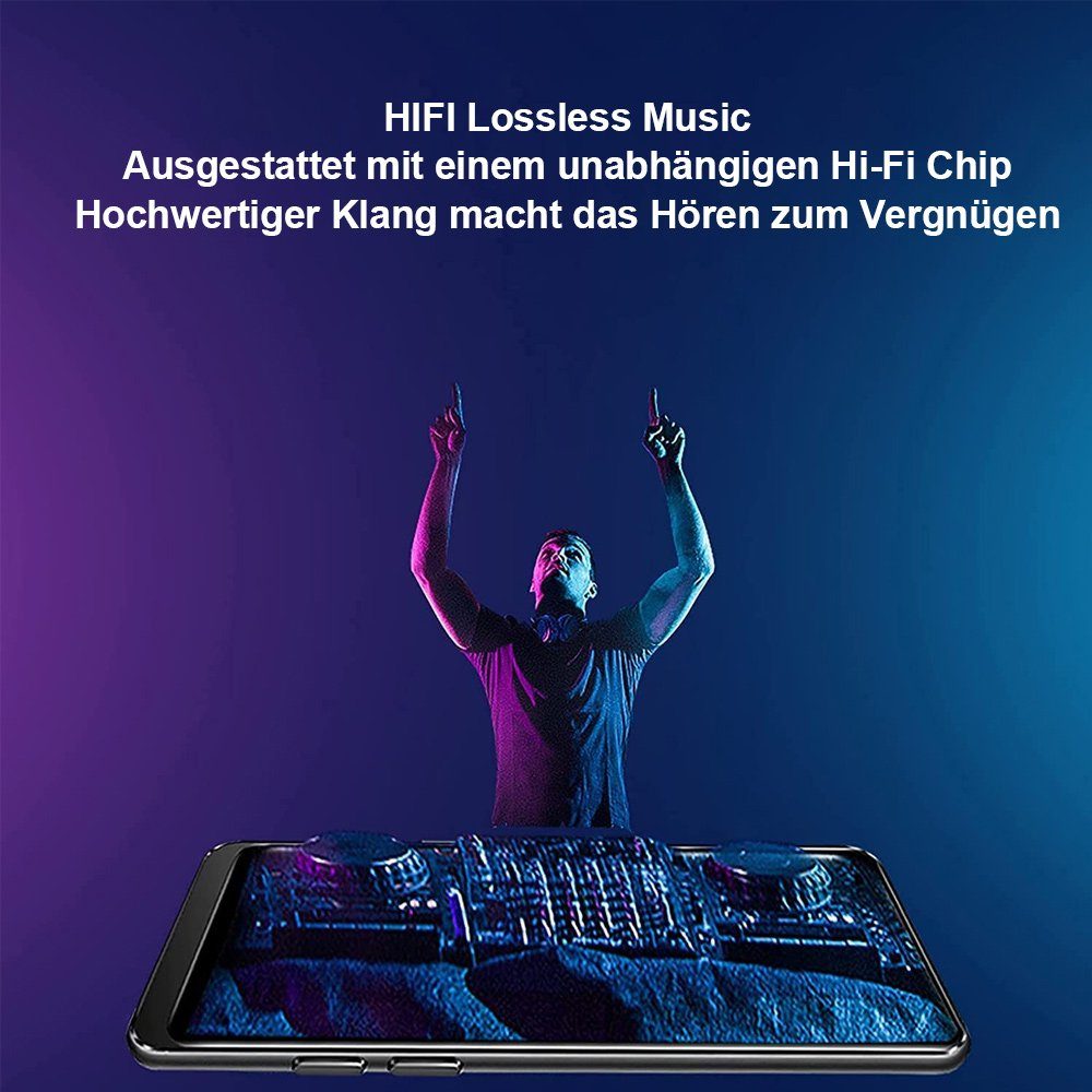Jormftte tragbarem Musikplayer mit Bluetooth MP3-Player