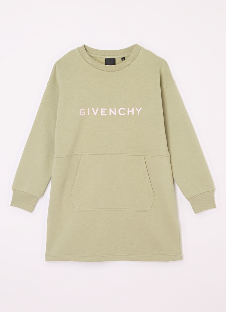 Givenchy sweater dress with logo print